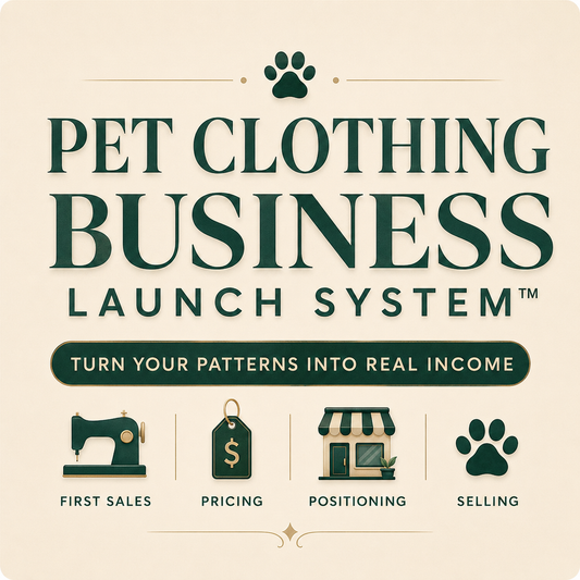 PET CLOTHING BUSINESS LAUNCH SYSTEM™